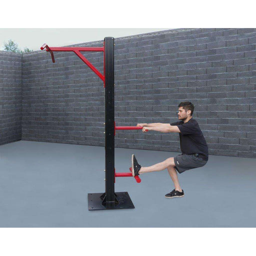 SuperMAX Individual Station (Pistol Squat and Pull-Up)-Outdoor Workout Supply