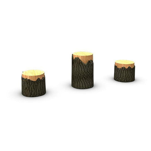 Barkpark Tree Stumps (Set of 3)