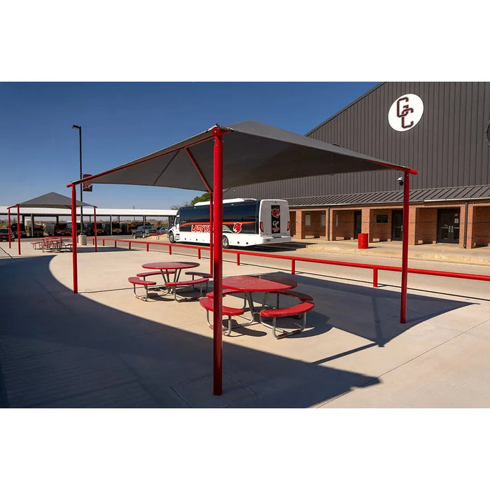 Cantilever and Hip Shade Structures