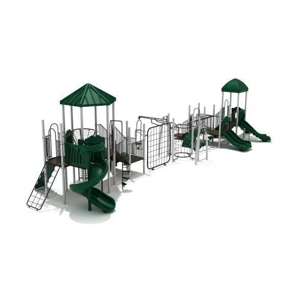 OWS commercial playground obstacle course installation, representing the equipment purchasing process covered in this guide