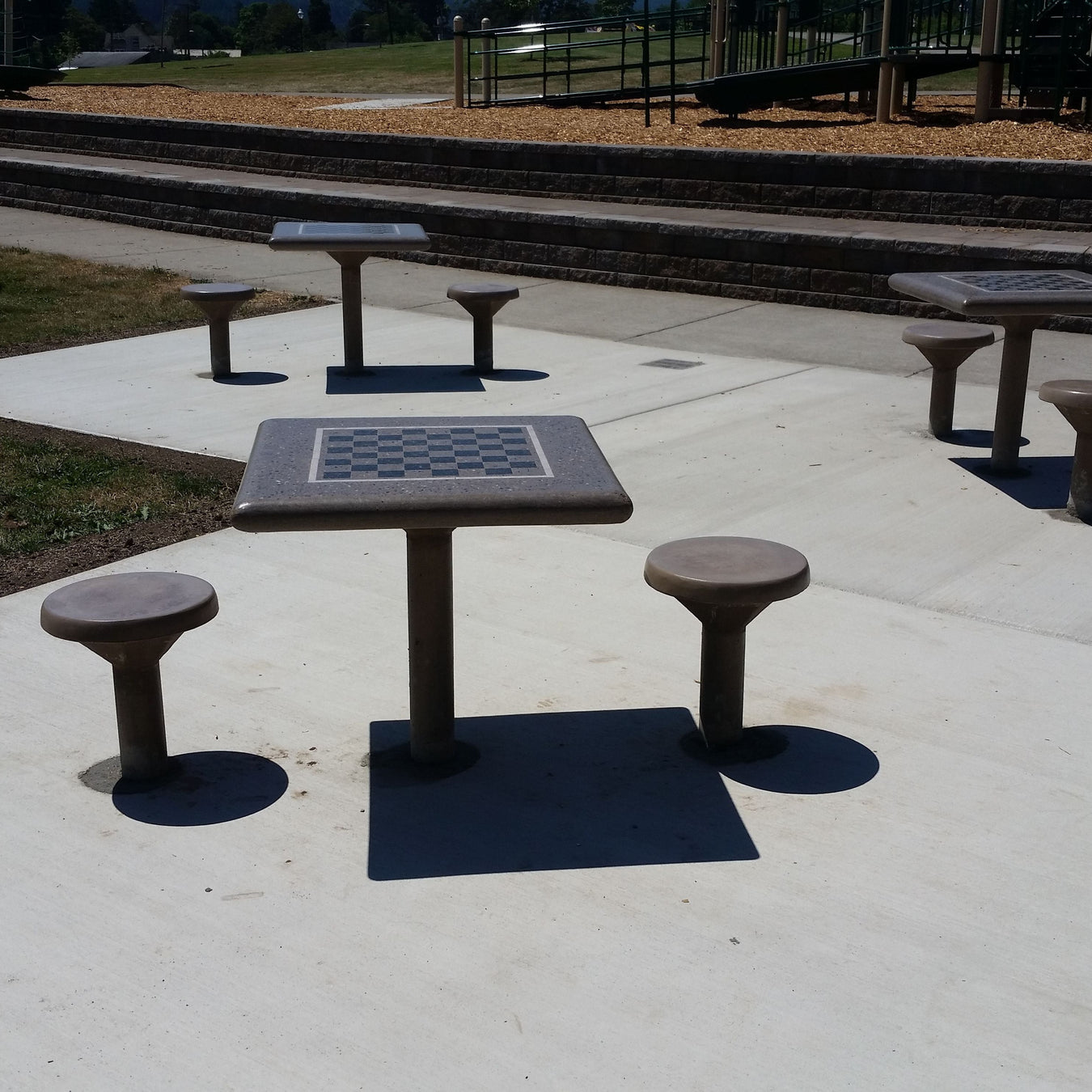 Outdoor Chess Table For Sale