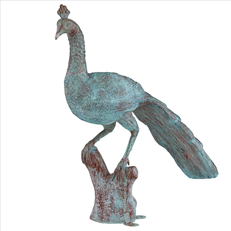 Peacock Statue For Sale