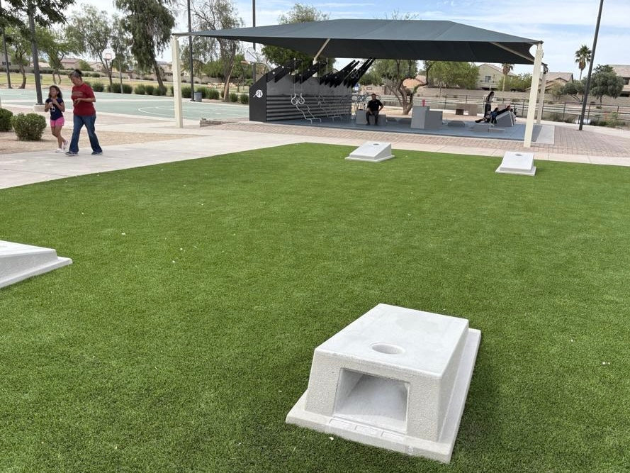 concrete outdoor games