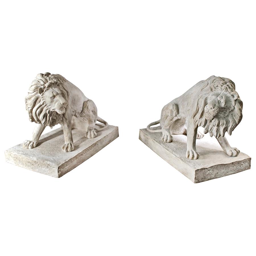 Large Stone Lions For Sale