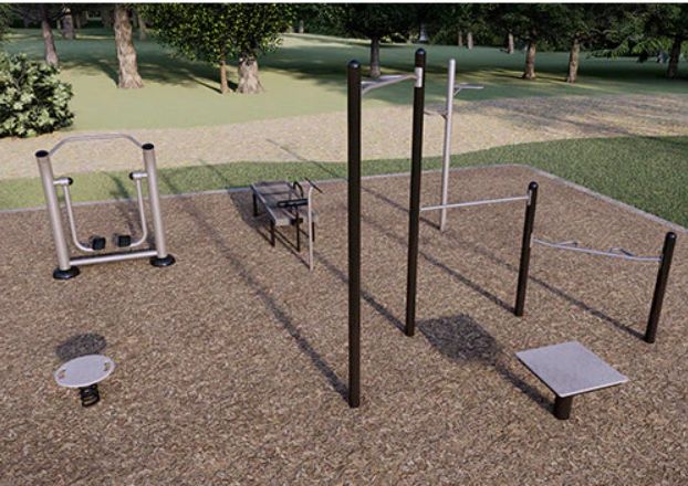 Commercial Outdoor Fitness Equipment For Sale