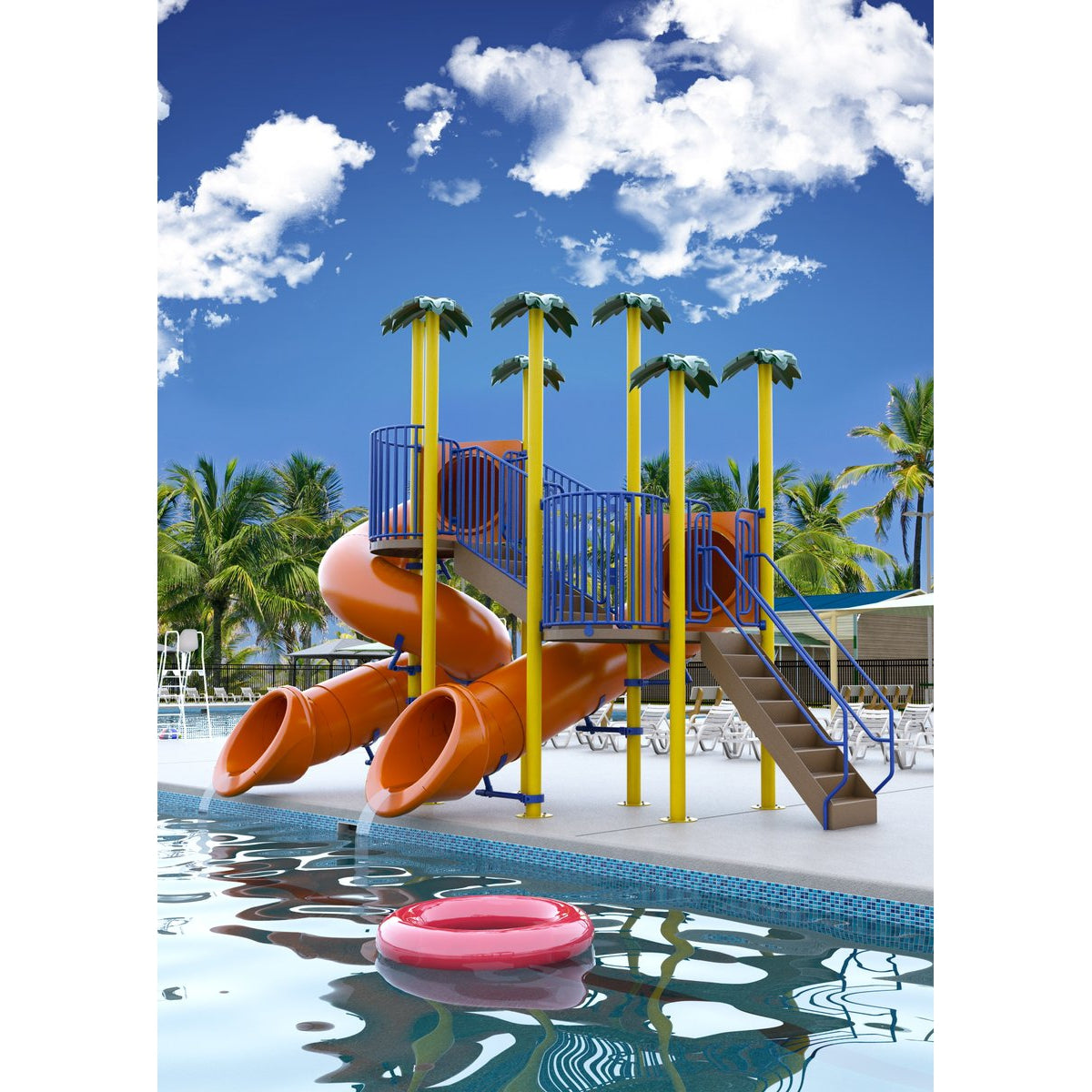 Commercial Pool Slides for Sale