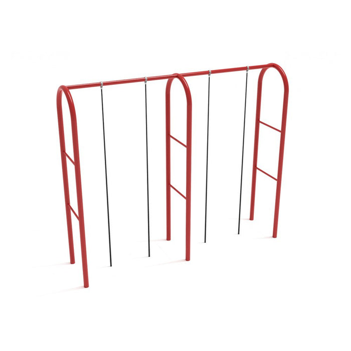 Playground Fitness Quadruple Rope Climber with Arch Posts