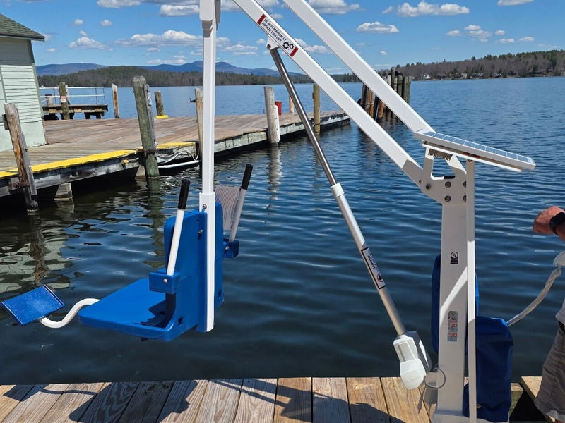 ADA Pool Lift Installation for Boat Access