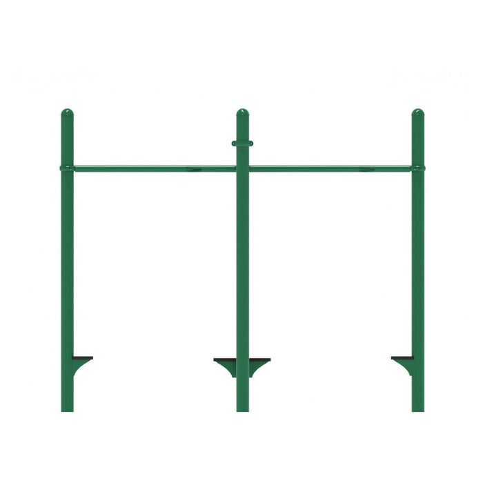 Playground Fitness Quadruple Pull-up Bar Unit