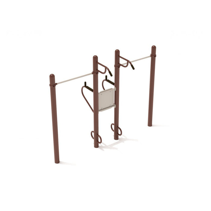 Playground Fitness Pull and Dip Station