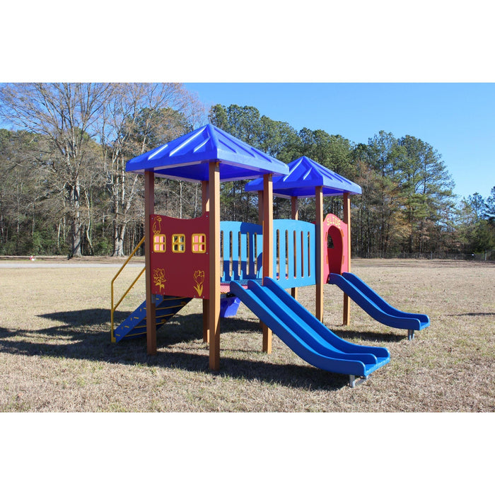 Infinity Playgrounds Double Tower Playground Structure