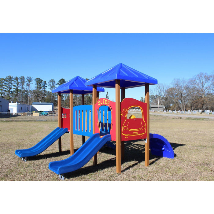 Infinity Playgrounds Double Tower Playground Structure