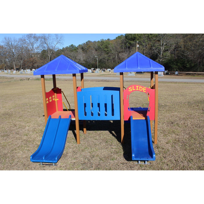 Infinity Playgrounds Double Tower Playground Structure