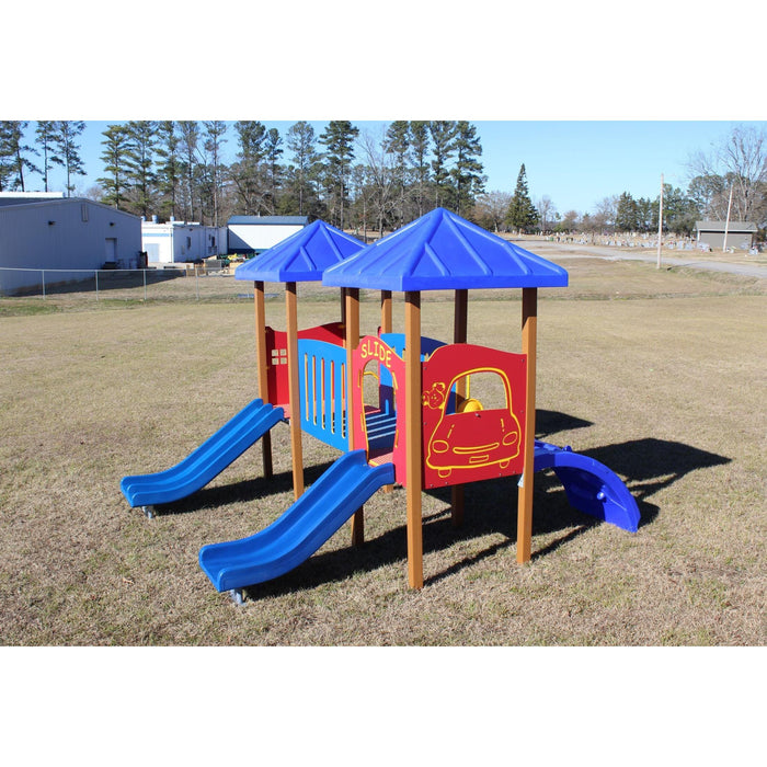 Infinity Playgrounds Double Tower Playground Structure