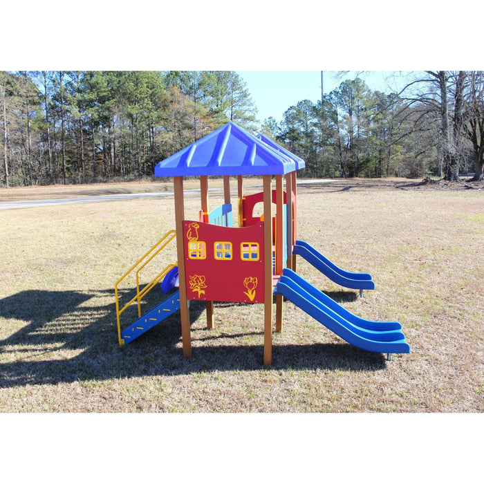 Infinity Playgrounds Double Tower Playground Structure