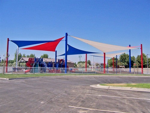 3-Point Sail Shade Structure