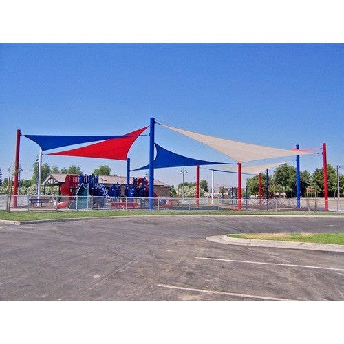 3-Point Sail Shade Structure