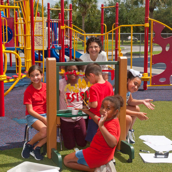 PlayMore Design Recycled Plastic Art Easel