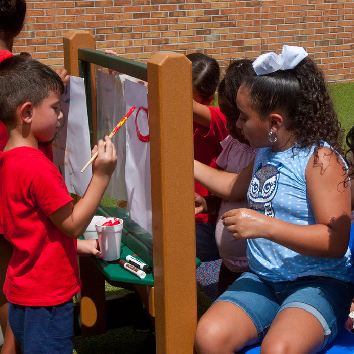 PlayMore Design Recycled Plastic Art Easel