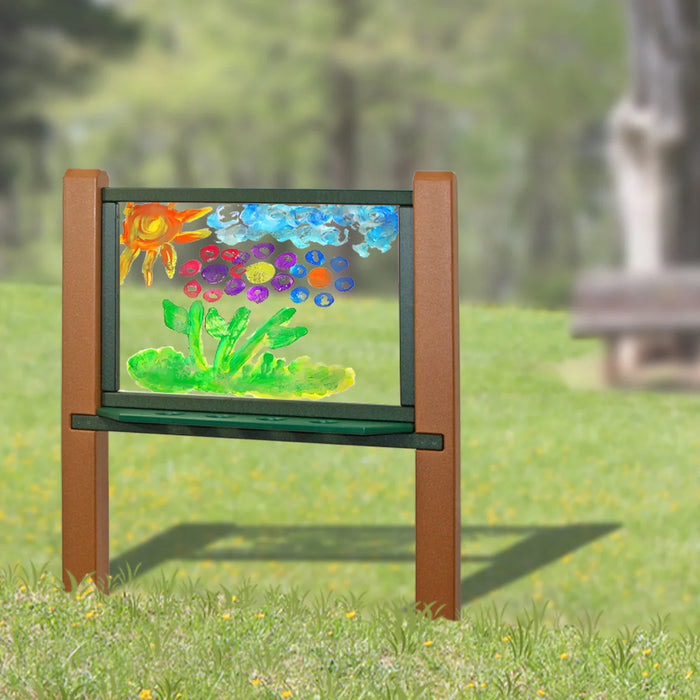 PlayMore Design Recycled Plastic Art Easel