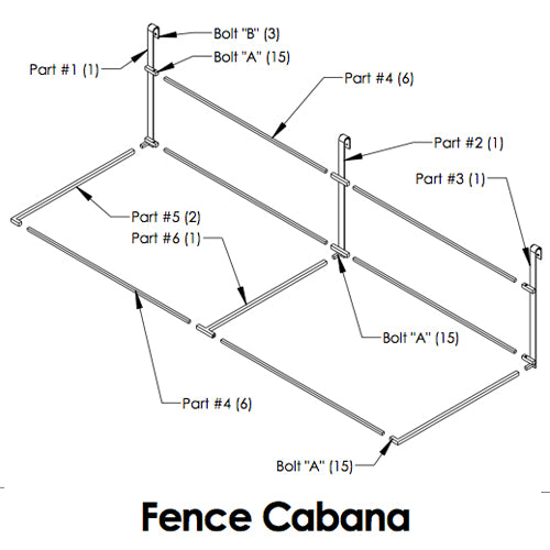 Douglas® Fence Cabana
