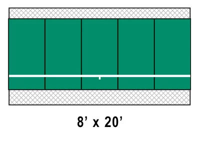 Douglas® Bakko Backboard, Economy Flat