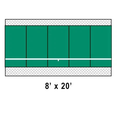 Douglas® Bakko Backboard, Economy Flat