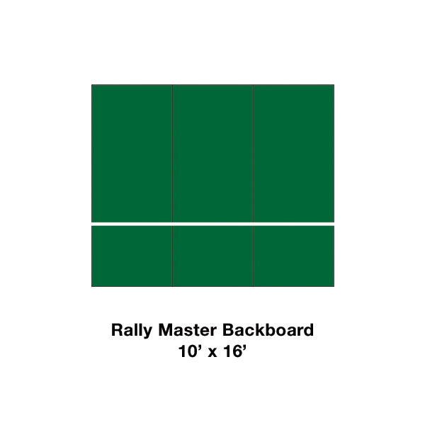 Douglas®  Rally Master Backboard, 10′ x 12′