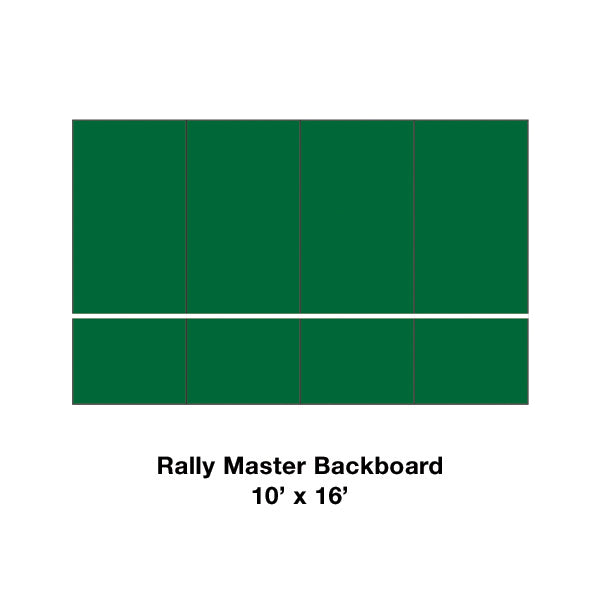 Douglas® Rally Master Backboard, 10′ x 16′