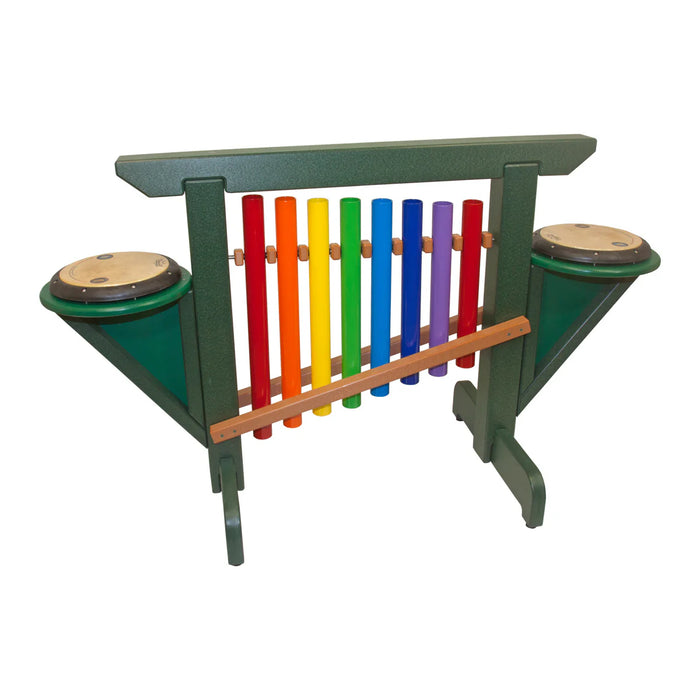 PlayMore Design 8 Note Rainbow Chime Unit