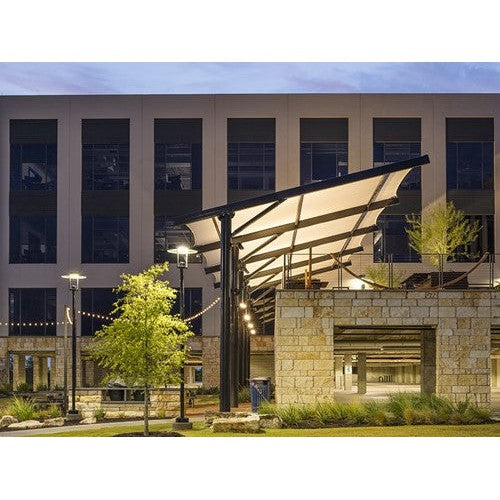 Slanted Cantilever Wing Cabled Shade Structure (Restaurant Style)