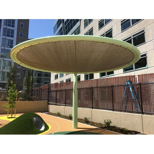 Cantilever Disc Shade Structure