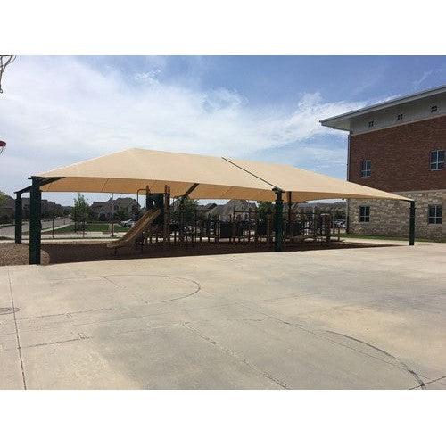 6-Column Super Span Hip Shade Structure