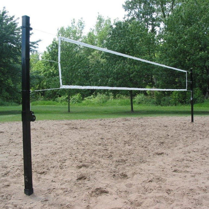 Douglas® VBS-3.5 SQ Outdoor Power Volleyball System, 3.5″ SQ Steel, Black