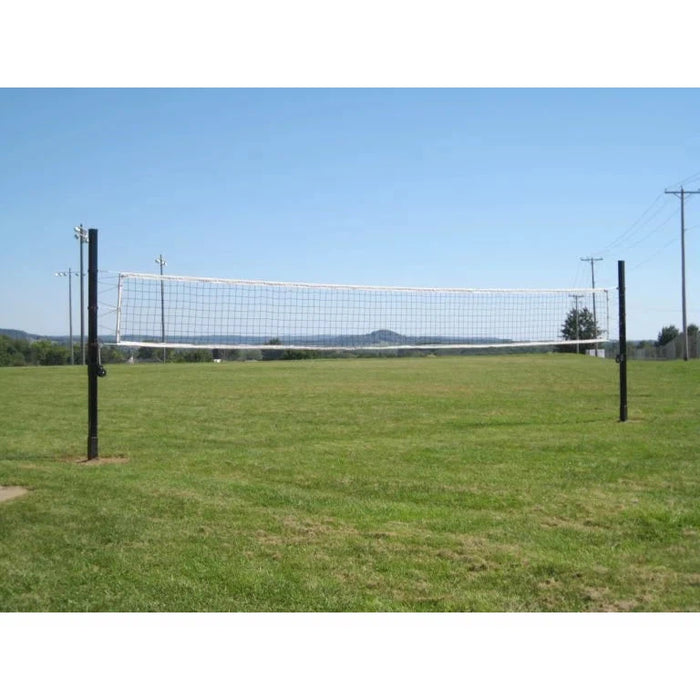 Douglas® VBS-3.5 SQ Outdoor Power Volleyball System, 3.5″ SQ Steel, Black