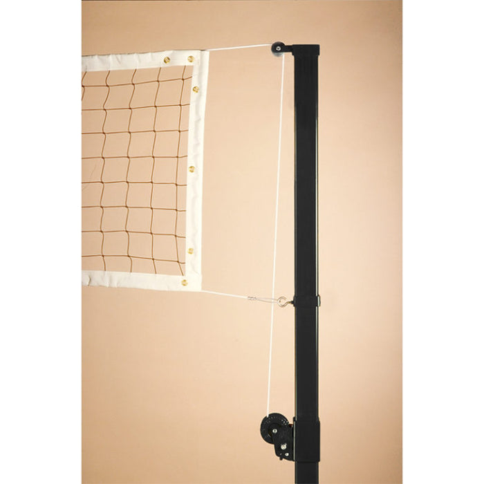 Douglas® VBS-3.5 SQ Outdoor Power Volleyball System, 3.5″ SQ Steel, Black