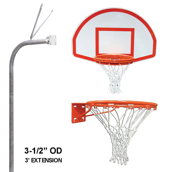Douglas® Gooseneck 3.5 FAL Basketball System