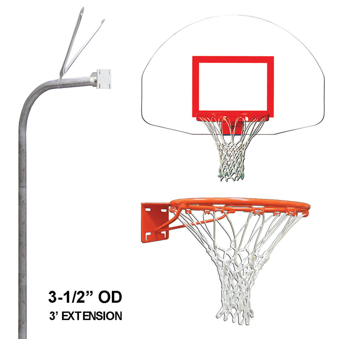 Douglas® Gooseneck 3.5 FST Basketball System