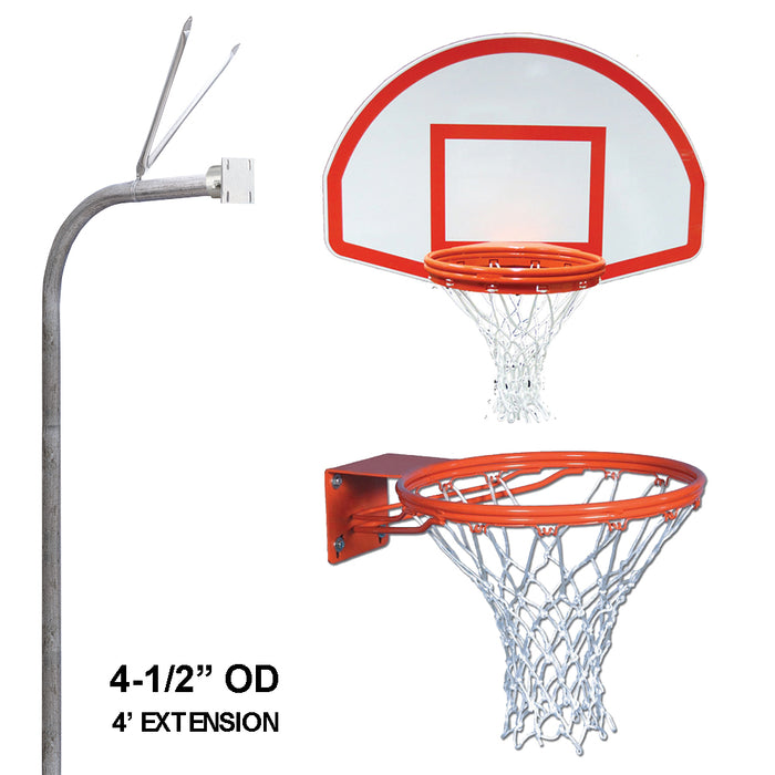 Douglas® Gooseneck 4.5 FAL Basketball System