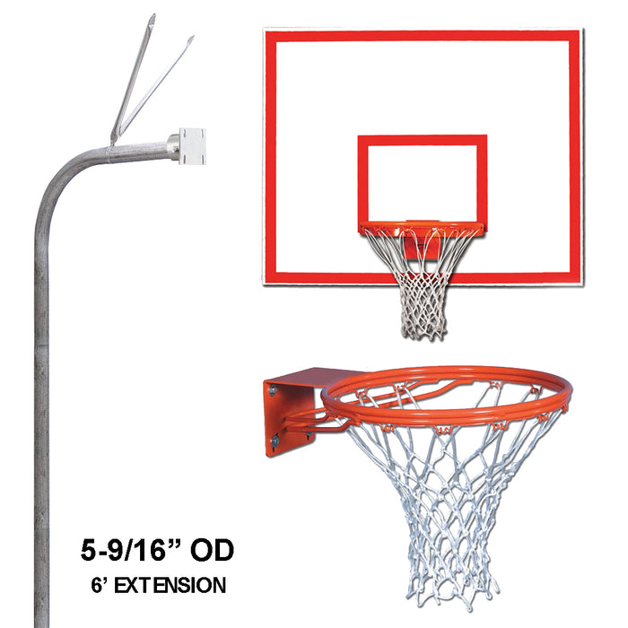 Douglas® Gooseneck 5-9/16 RST Basketball System