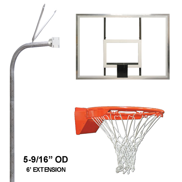 Douglas® Gooseneck 5-9/16 RPGR Basketball System