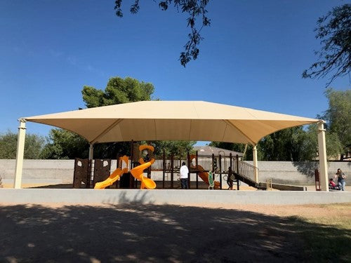 Super Span Hip Shade Structure
