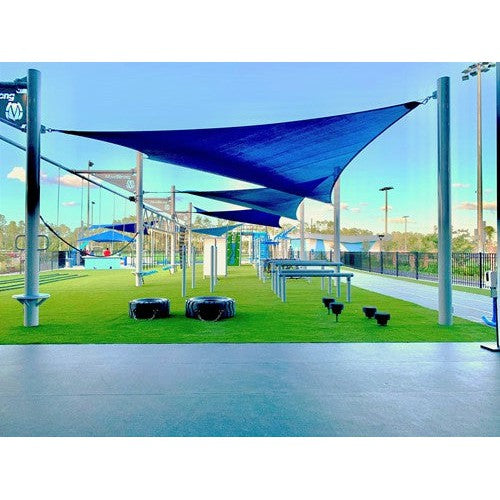 4-Point Hypar Sail Shade Structure