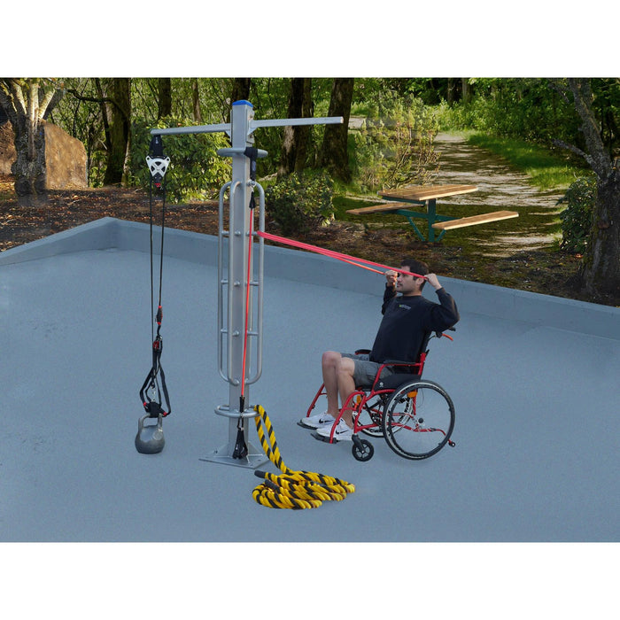 StayFIT Accessible Multi-Use Pole (ADA Outdoor Fitness)