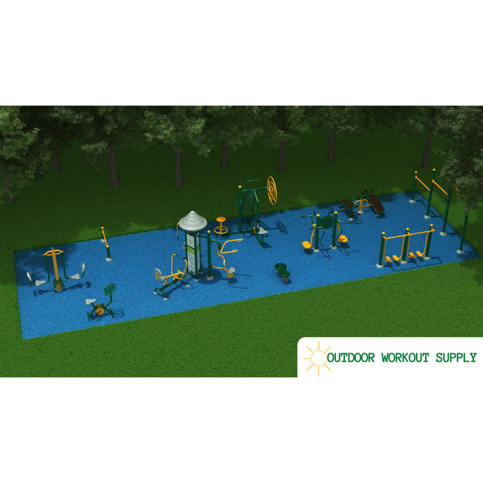 OWS Complete Outdoor Fitness Equipment Package