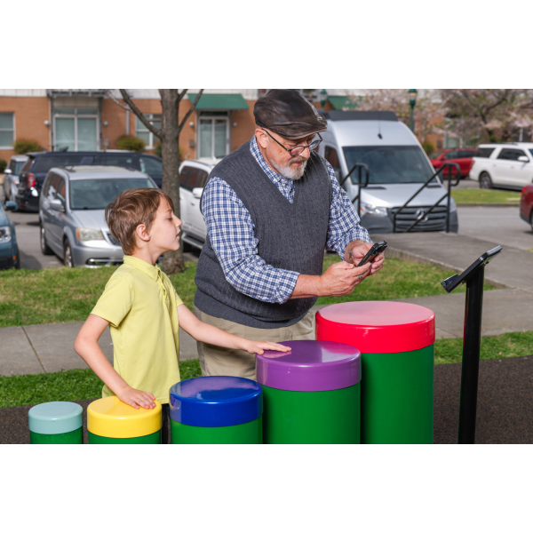 Freenotes Harmony Park Device Holder Stand- The Harmony Method™ (Outdoor Music Instruments)