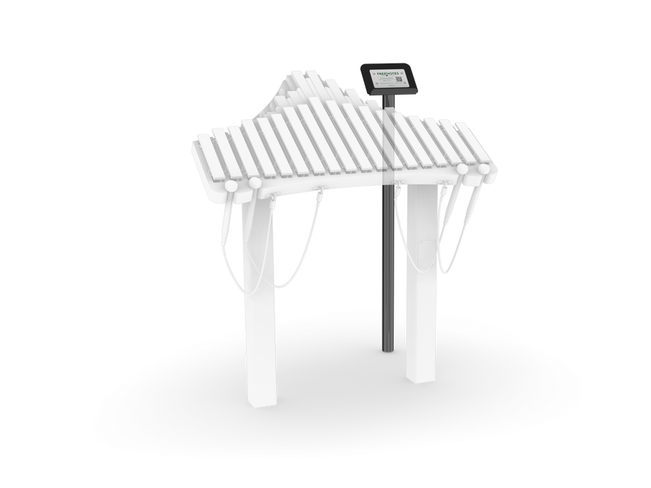Freenotes Harmony Park Device Holder Stand- The Harmony Method™ (Outdoor Music Instruments)