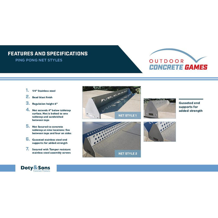 Concrete Ping Pong / Table Tennis (T1086045)