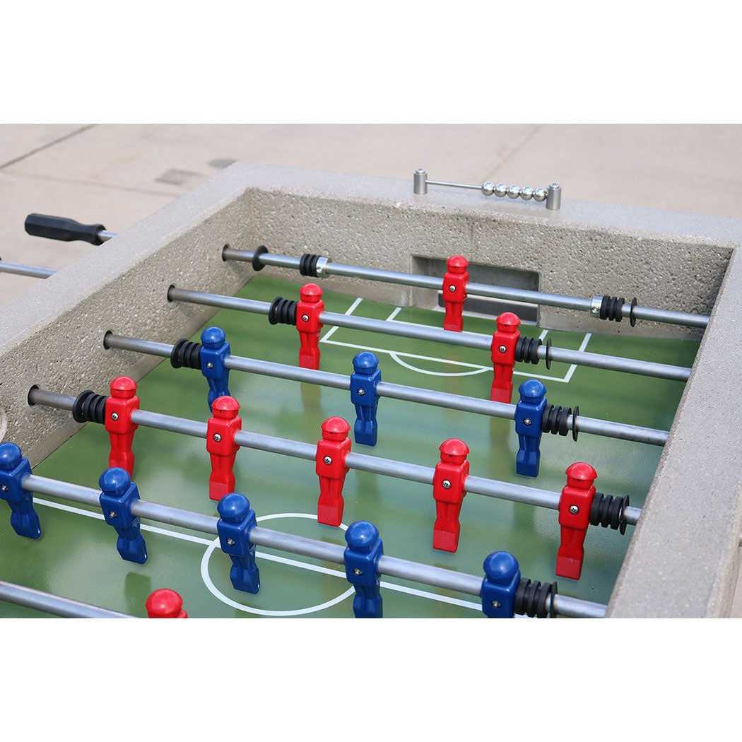 Outdoor Foosball Table – One Man Goalie — Outdoor Workout Supply