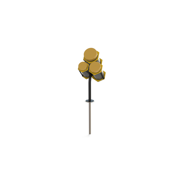 Freenotes Harmony Park Honeycomb Congas (Outdoor Music Instruments)